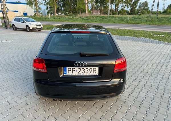 Audi A3 cena 19000 przebieg: 291627, rok produkcji 2008 z Piła małe 154